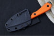 White River Knives Backpacker Pro - Orange G10 Handle / CPM-Magnacut Steel / Black IonBond Coating WRM1-TOR-CBI-MAG - Northwest Knives