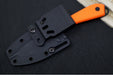 White River Knives Backpacker Pro - Orange G10 Handle / CPM-Magnacut Steel / Black IonBond Coating WRM1-TOR-CBI-MAG - Northwest Knives