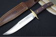Muela Knives BW-CLASSIC-19M Fixed Blade - Brown Jute Micarta Handle / X50CrMoV15 Stainless Blade / Leather Sheath - Northwest Knives