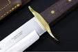 Muela Knives BW-CLASSIC-19M Fixed Blade - Brown Jute Micarta Handle / X50CrMoV15 Stainless Blade / Leather Sheath - Northwest Knives