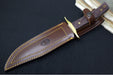 Muela Knives BW-CLASSIC-19M Fixed Blade - Brown Jute Micarta Handle / X50CrMoV15 Stainless Blade / Leather Sheath - Northwest Knives