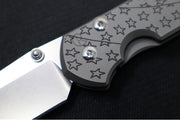 Chris Reeve Knives Large Sebenza 31 CGG "Forever Flag" - Drop Point Blade / Magnacut Steel / Titanium Handle L31-1690 - Northwest Knives