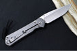Chris Reeve Knives Large Sebenza 31 CGG "Forever Flag" - Drop Point Blade / Magnacut Steel / Titanium Handle L31-1690 - Northwest Knives