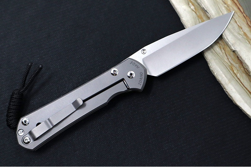 Chris Reeve Knives Large Sebenza 31 CGG "Forever Flag" - Drop Point Blade / Magnacut Steel / Titanium Handle L31-1690 - Northwest Knives