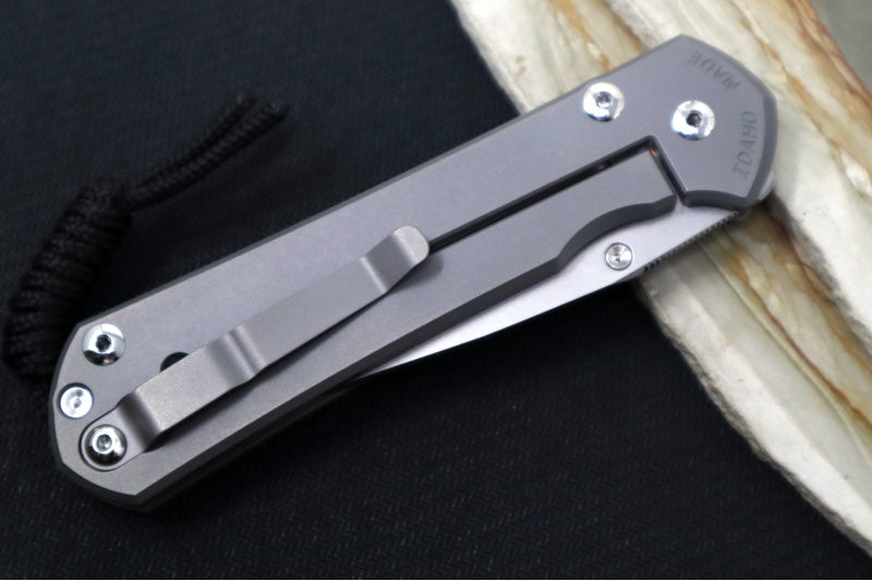 Chris Reeve Knives Large Sebenza 31 CGG "Forever Flag" - Drop Point Blade / Magnacut Steel / Titanium Handle L31-1690 - Northwest Knives