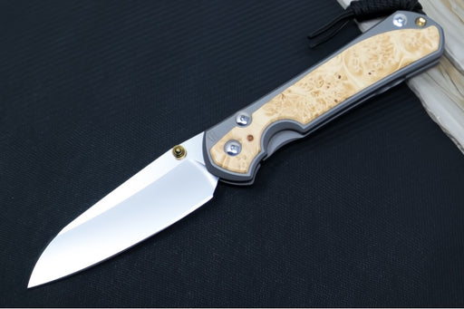 Chris Reeve Large Sebenza 31 - Insingo Blade / Box Elder Inlay / CPM-Magnacut Steel (A1) L31-1126 - Northwest Knives