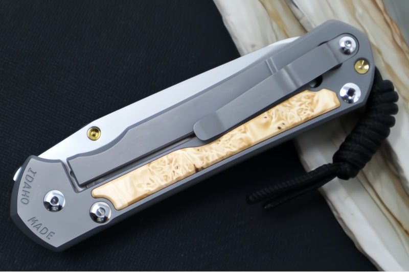 Chris Reeve Large Sebenza 31 - Insingo Blade / Box Elder Inlay / CPM-Magnacut Steel (A1) L31-1126 - Northwest Knives