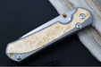 Chris Reeve Large Sebenza 31 - Insingo Blade / Box Elder Inlay / CPM-Magnacut Steel (A2) L31-1126 - Northwest Knives