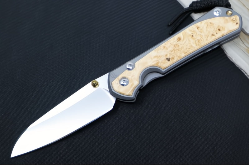 Chris Reeve Large Sebenza 31 - Insingo Blade / Box Elder Inlay / CPM-Magnacut Steel (A3) L31-1126 - Northwest Knives