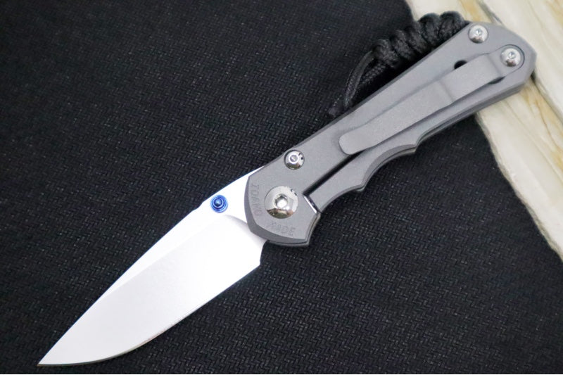 Chris Reeve Knives Small Inkosi LEFT HAND - Drop Point / CPM-Magnacut / Titanium Handle SIN-1001