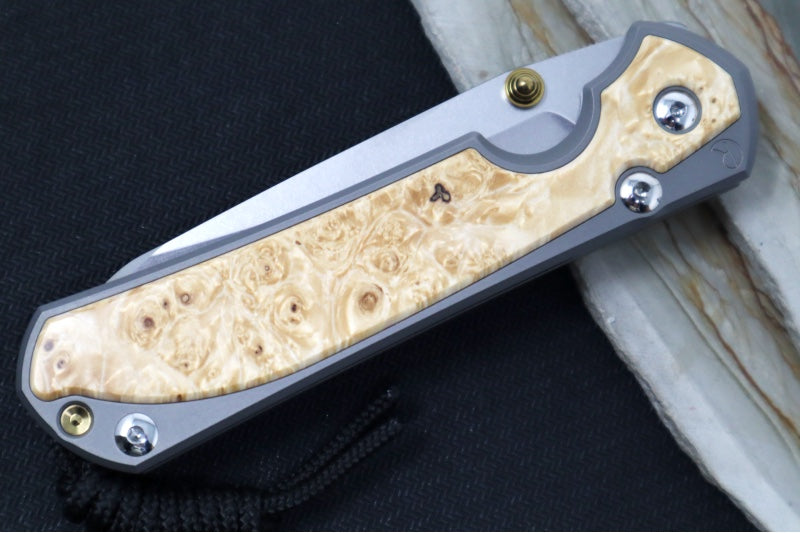 Chris Reeve Large Sebenza 31 - Insingo Blade / Box Elder Inlay / CPM-Magnacut Steel (A3) L31-1126 - Northwest Knives