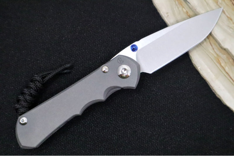 Chris Reeve Knives Small Inkosi LEFT HAND - Drop Point / CPM-Magnacut / Titanium Handle SIN-1001 - Northwest Knives