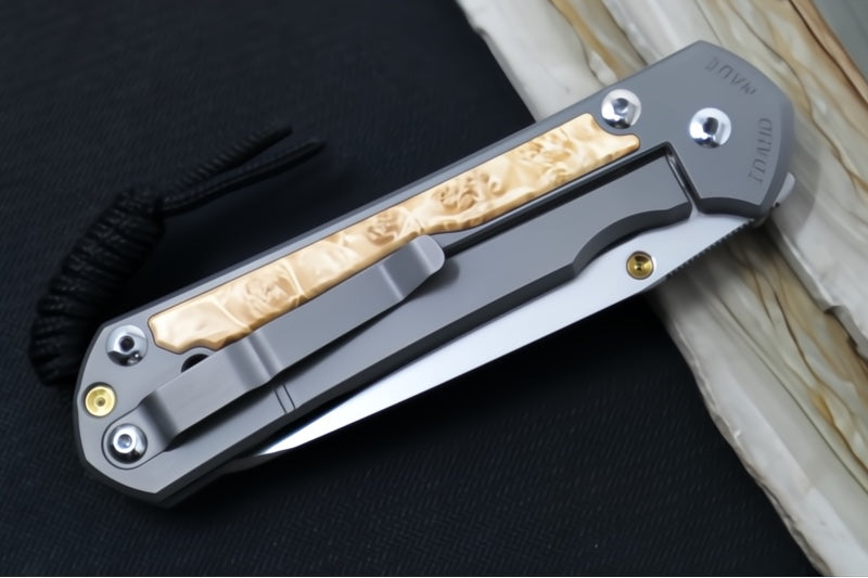 Chris Reeve Large Sebenza 31 - Insingo Blade / Box Elder Inlay / CPM-Magnacut Steel (A4) L31-1126 - Northwest Knives