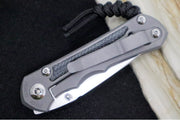 Chris Reeve Knives Small Inkosi LEFT HAND - Black Micarta Inlays / Drop Point Blade / CPM-Magnacut Steel SIN-1013 - Northwest Knives
