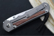 Garage Sale Chris Reeve Knives Large Inkosi - Tanto / CPM-Magnacut Steel / Natural Canvas Micarta Inlay LIN-1046 - Northwest Knives