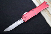 Microtech Mini Hera II OTF - Recurve Blade / Apocalyptic Finish / Merlot Anodized Aluminum Handle 1705M-10APMR - Northwest Knives