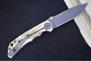 Spartan Blades HARSEY Titanium Folder 2023 Special Edition Divinci - Drop Point Blade / Black PVD Finish / CPM-Magnacut Steel / "Divinci" Anodized Handle SF5Divinci - Northwest Knives