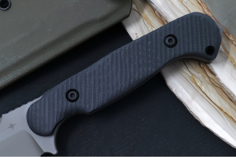 Garage Sale Toor Knives Valor - CPM-3V Steel / 3D Machined Black G10 Handle Scales / FlexTech Kydex Sheath