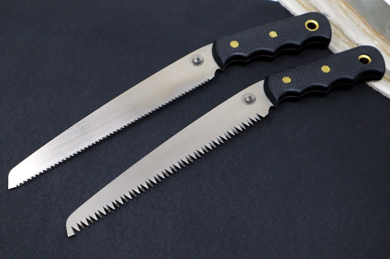 Garage Sale Knives of Alaska Saw Combo (Bone & Wood Saw) - SK5 Steel / Santoprene Handles / Nylon Sheath - Northwest Knives