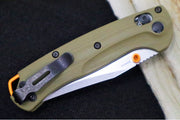 Benchmade 15534 Mini Taggedout Manual Folder - CPM-S45VN Steel / Clip Point Blade / OD Green G-10 Handle - Northwest Knives