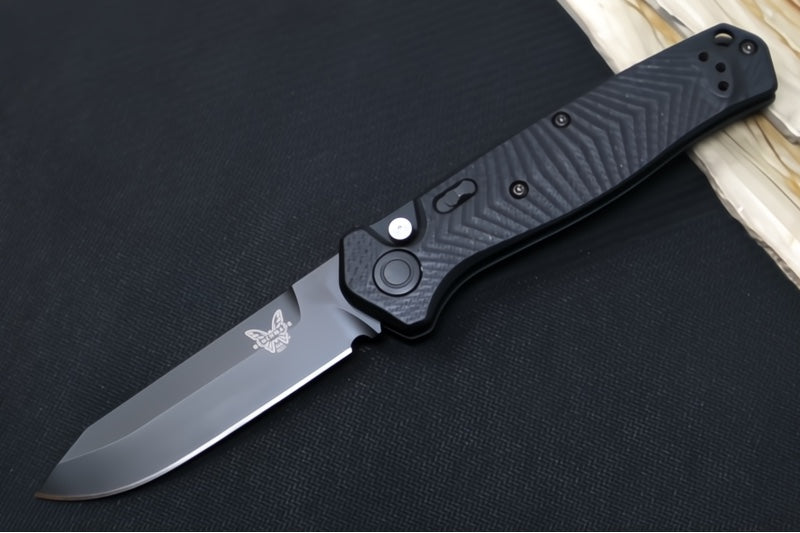Garage Sale Benchmade 8551BK Mediator - Black S90V Blade /  Black G-10 Handle