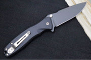 Spartan Blades PALLAS Flipper - Black Drop Point Blade / CPM-Magnacut / Black Anodized Aluminum Handle SF3BK - Northwest Knives