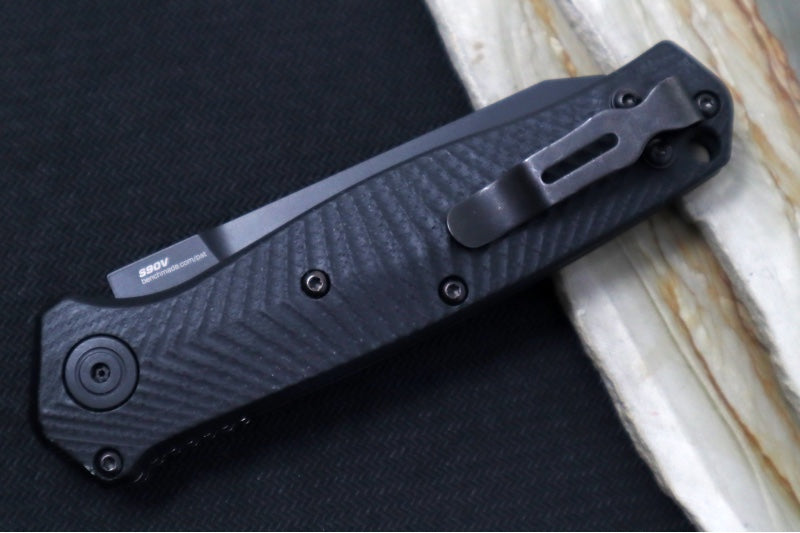 Garage Sale Benchmade 8551BK Mediator - Black S90V Blade /  Black G-10 Handle