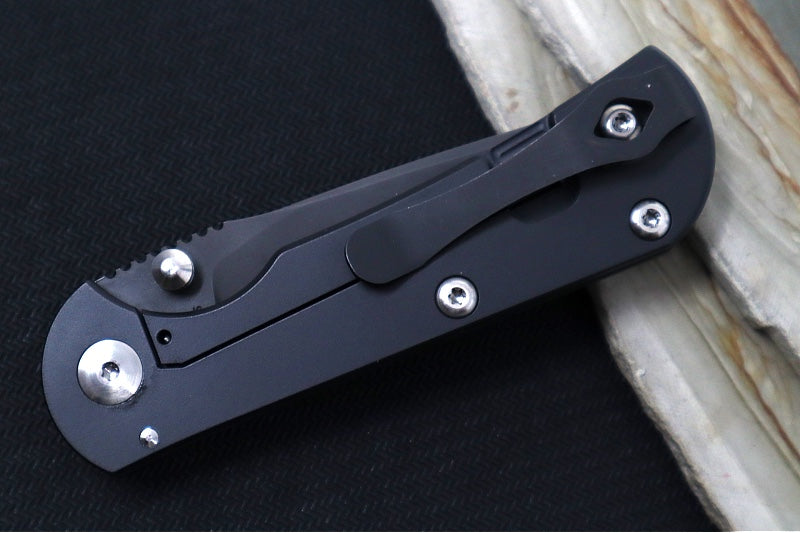 Garage Sale Toor Knives Chasm R - Shadow Black Finish / CPM-154 Steel / Titanium Handle & Hardware