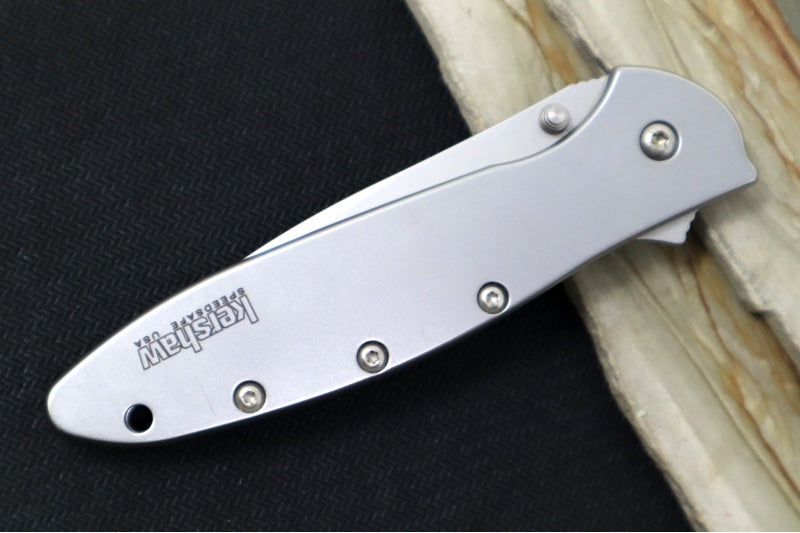 Garage Sale Kershaw Leek Assisted Knife - Sandvik 14C28N Steel