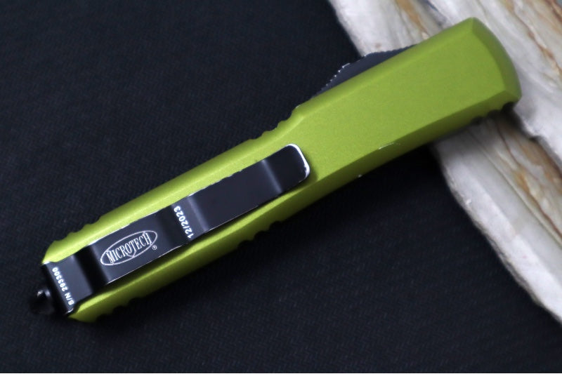 Garage Sale Microtech Ultratech -  OD Green Anodized Aluminum Handle / M390 Steel