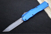 Kershaw 9000TBLUBW Livewire OTF - Blue Anodized Aluminum Handle / CPM-Magnacut Steel / Tanto Blade / Black Oxide Finish - Northwest Knives