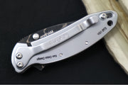 Kershaw 1600DAM Chive Flipper - Damascus Blade / Stainless Steel Handle - Northwest Knives