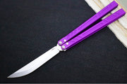 Bladerunner Systems Barebones Channel - Bayonet Blade / 154CM Steel / Purple Anodized Aluminum Handle BRS011PRP - Northwest Knives