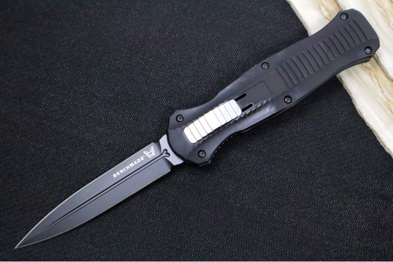 Benchmade 3300BK Infidel OTF - Black Blade / CPM-D2 Steel / Black Anodized Aluminum Handle