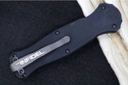 Benchmade 3300BK Infidel OTF - Black Blade / CPM-D2 Steel / Black Anodized Aluminum Handle - Northwest Knives