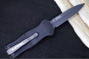 Benchmade 3350BK Mini Infidel OTF - Black Blade / CPM-D2 Steel / Black Anodized Aluminum Handle - Northwest Knives