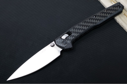 Zero Tolerance 0117 Manual Folder - Magnacut Steel / Stonewashed Finish / Black Carbon Fiber Handle - Northwest Knives