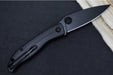 Spyderco Mantra 4 Folder - Black G-10 Handle / 8Cr13MoV Stainless Steel / Drop Point Blade C274GBBKP - Northwest Knives