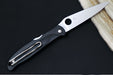 Spyderco Charisma Folder - Black FRN Handle / CTS-BD1N Stainless Steel / Drop Point Blade C259PBK - Northwest Knives