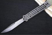 Kershaw Lucha Balisong - Blackwash 14C28N Steel Blade / Blackwash Stainless Steel Handle 5150BW - Northwest Knives