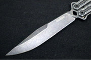 Kershaw Lucha Balisong - Blackwash 14C28N Steel Blade / Blackwash Stainless Steel Handle 5150BW - Northwest Knives