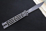 Kershaw Lucha Balisong - Blackwash 14C28N Steel Blade / Blackwash Stainless Steel Handle 5150BW - Northwest Knives