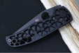 Spyderco Edgerati - Skeletonized Black DLC Finished Aluminum Handle / Black DLC Finished Blade / CPM-S30V Steel C266BKALBKP - Northwest Knives