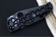 Spyderco Edgerati - Skeletonized Black DLC Finished Aluminum Handle / Black DLC Finished Blade / CPM-S30V Steel C266BKALBKP - Northwest Knives