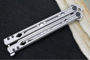 Kershaw Lucha Balisong - Stonewash 14C28N Steel Blade / Stainless Steel Handle 5150 - Northwest Knives