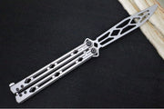Kershaw Lucha Balisong 5150TR- Stonewash 14C28N Steel Trainer Blade / Stainless Steel Handle - Northwest Knives