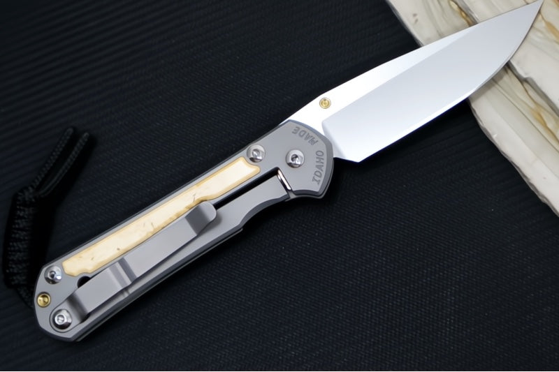 Chris Reeve Knives Small Sebenza 31 - Drop Point / Box Elder Inlay (A1) S31-1108 - Northwest Knives