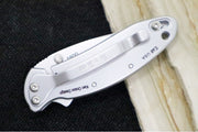 Kershaw 1600 Chive Flipper - Satin Blade / Stainless Steel Handle - Northwest Knives