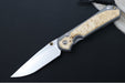 Chris Reeve Knives Small Sebenza 31 - Drop Point / Box Elder Inlay (A2) S31-1108 - Northwest Knives