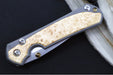 Chris Reeve Knives Small Sebenza 31 - Drop Point / Box Elder Inlay (A3) S31-1108 - Northwest Knives